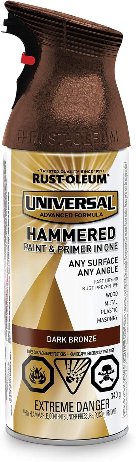 Hammered Finish Dark Bronze