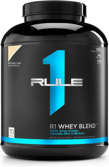 Rule1 R1 Whey Blend 68 Servings, Frozen Banana,, Frozen Banana 2.5 kilograms
