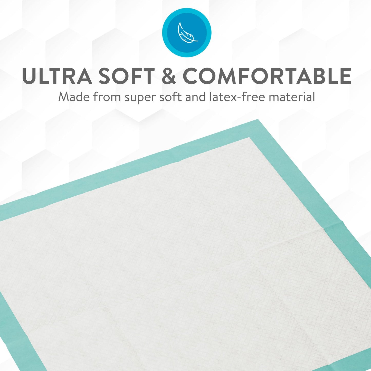 Inspire Super Absorbent Disposable Bed Pads for Chronic Incontinence Ultra Thick and Absorbent Bed Pads Disposable Adult | Pee Pads for Adults (36" X 36" Pack of 50) XX Large