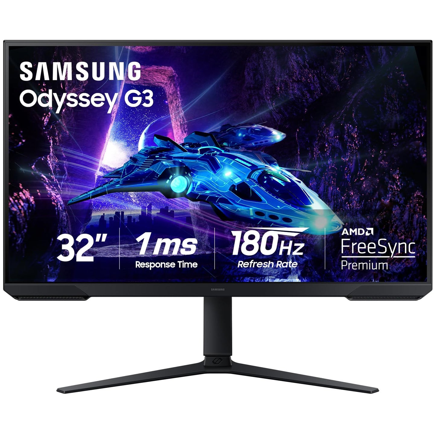 Samsung 27 inch Odyssey G3 Gaming Monitor FHD 180 Hz Refresh Rate (LS27DG302ENXZA) -[Canada Version]