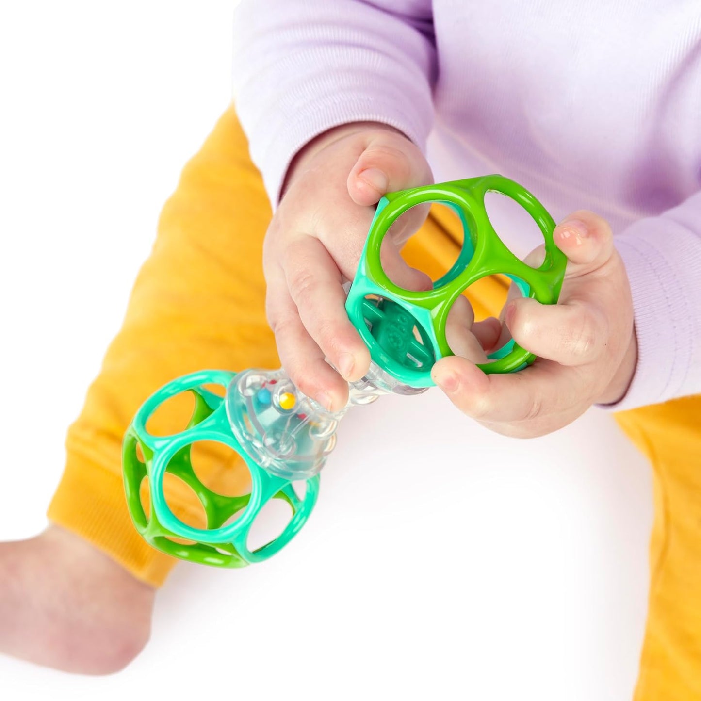 Bright Starts Oball Shaker Rattle Toy: A Fun and Engaging Way to Stimulate Your Baby's Senses