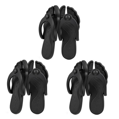 Rosoz Flip Flops for Women Men Foldable Travel Slippers Lightweight Shower Shoes Non-Slip Quick-Dry Bathroom Camp Beach Sandals
