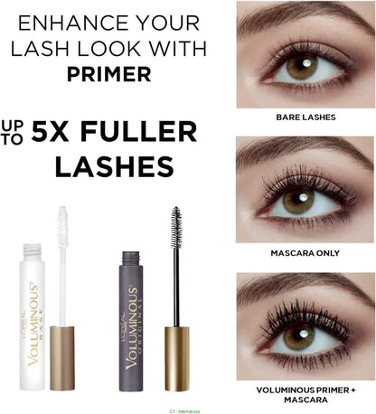 L'Oréal Paris Voluminous Original Mascara, Wimpern tuschen für Volumen und Trennung, nicht verklumpende Formel für weiche und geschmeidige Wimpern, Blackest Black 8,5ml