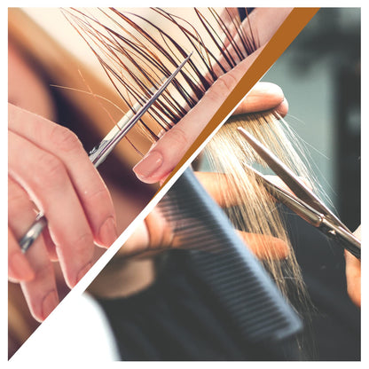 Utopia Care Haarschneide- und professionelle Friseurschere 6,5 Zoll, Premium Edelstahl Schere mit glattem Rasiermesser und scharfen Klingen für Salons, Männer, Frauen und Kinder, Silber