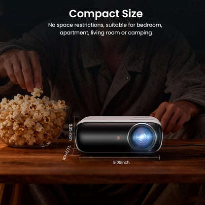 HAPPRUN Native 1080P Projector: A Compact Cinema Solution