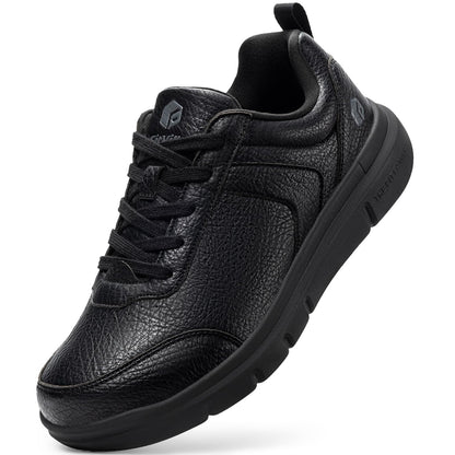 FitVille Extra Wide Men Walking Shoes Wide Dress Sneakers Oxfords Casual Comfortable Shoes for Men Lightweight Plantar Fasciitis Bunions