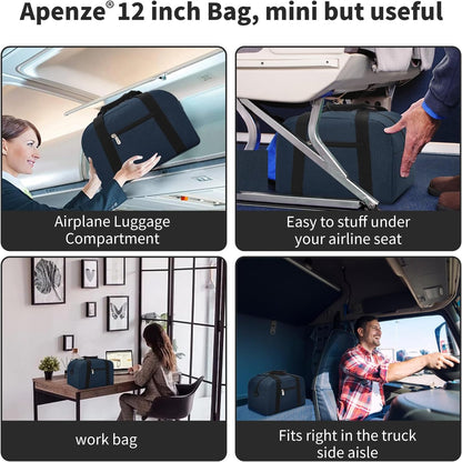 Kleine Sporttasche 18 Zoll Handgepäck Reisetasche für Wochenendtrips Sport-Schwarz
