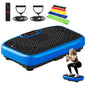 SoftGym Waver Vibration Plate Exercise Machine for Lymphatic Drainage Weight Loss,120 Speed Levels Vibrating Platform with Resistance Bands,Full-Body Workout Equipment for Muscle Activation