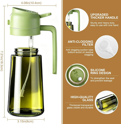 Poshetion 2-in-1 Olive Oil Sprayer: A Game-Changer for Healthier Cooking