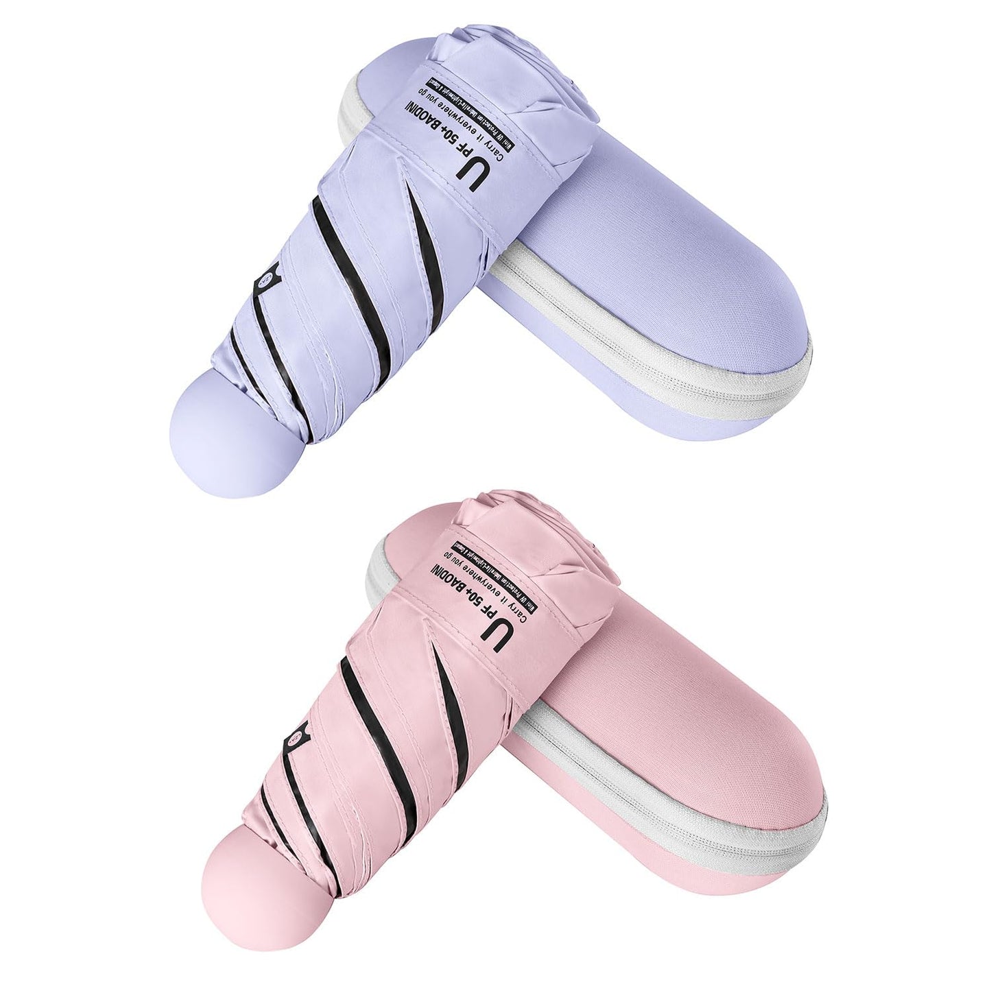 D-2 Pack Pink & Purple
