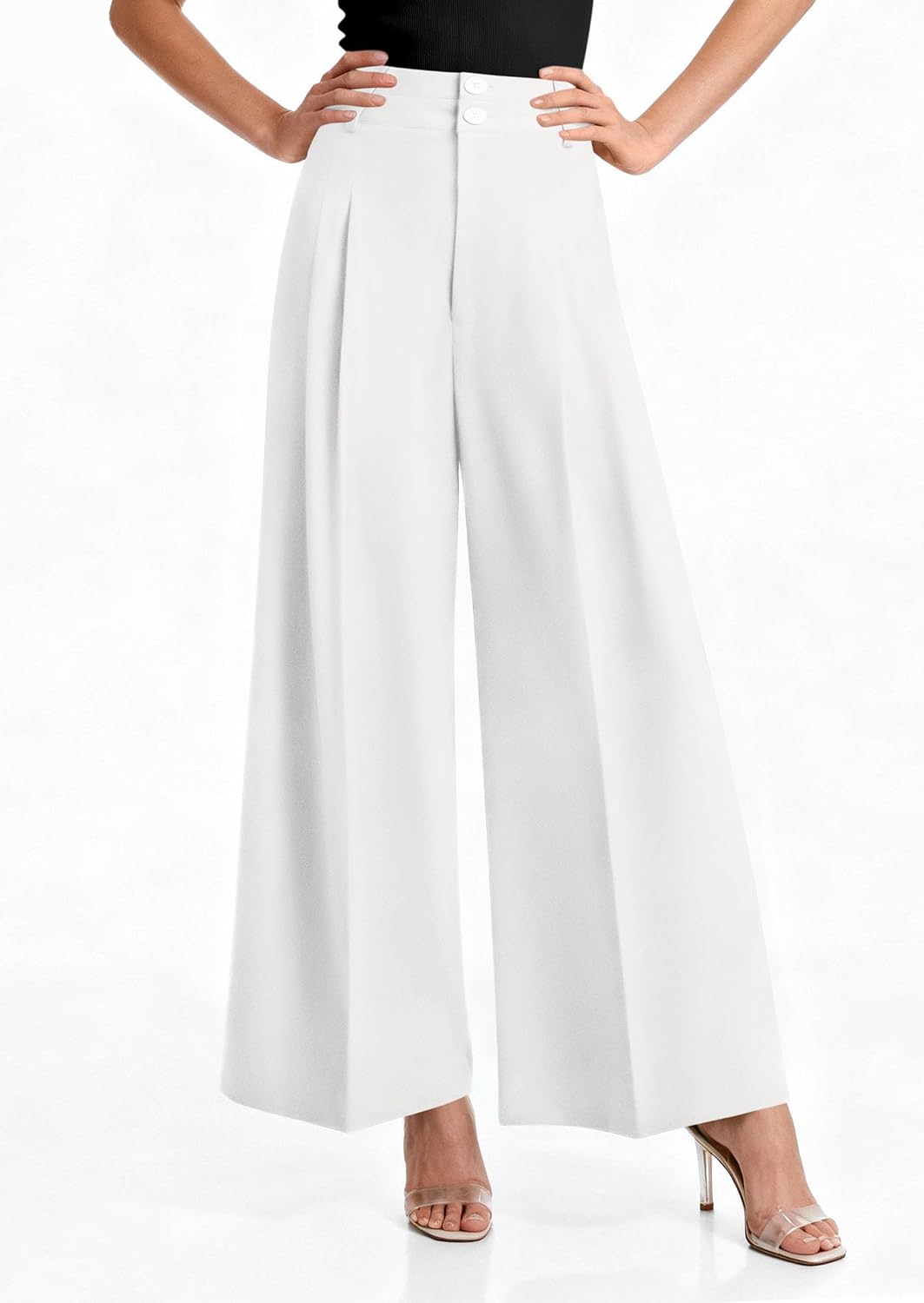 PRETTYGARDEN Womens Spring Wide Leg Palazzo Pants: A Game-Changer for Work and Play