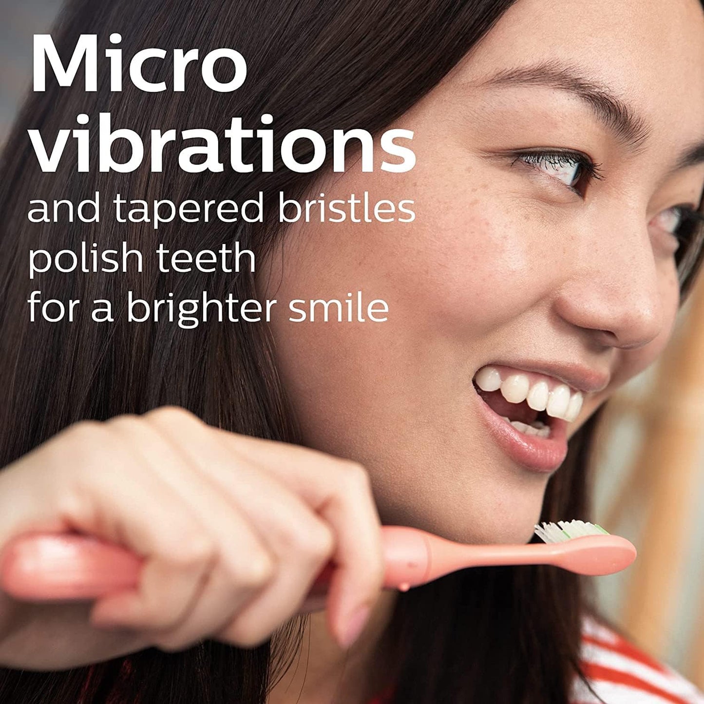 Philips One by Sonicare Ersatzbürstenköpfe, 2er-Pack, Schwarz, Kompatibel mit Philips One elektrische Zahnbürste, BH1022/06