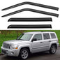 Window Visors Rain Guards for 2015-2026 Ford F150 SuperCrew & 2017-2026 F-150 Raptor F250 F350 F450 F550 Super Duty Crew Cab, Out-Channel Window Vent Deflectors Visors Shades Protectors