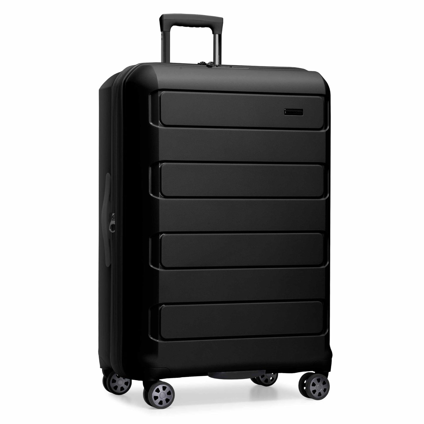 Traveler's Choice Pagosa Hardshell Expandable Luggage with Spinner Wheels, Slate Blue, 3-Piece Set (22/27/30)