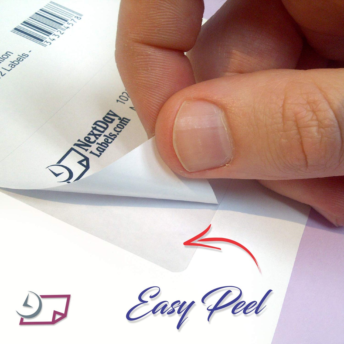 NextDayLabels - Integrated Laser Form with Label Combination (2x1 | 4 Labels | 500 Pack)