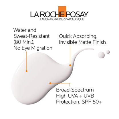 La Roche Posay Anthelios Ultra Fluid Face & Body Sunscreen SPF 50+, High UVA UVB Protection, Invisible Matte Finish, Water & Sweat Resistant, Fragrance Free, Recommended by Dermatologists