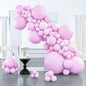 PartyWoo Light Pink Balloons 100 pcs Different Sizes of 36 18 12 10 5 Inch Pastel Baby Pale Pink Balloon Arch Kit Garland for Baby Shower Valentine's Day Princess Birthday Party Decorations Pink-Y48