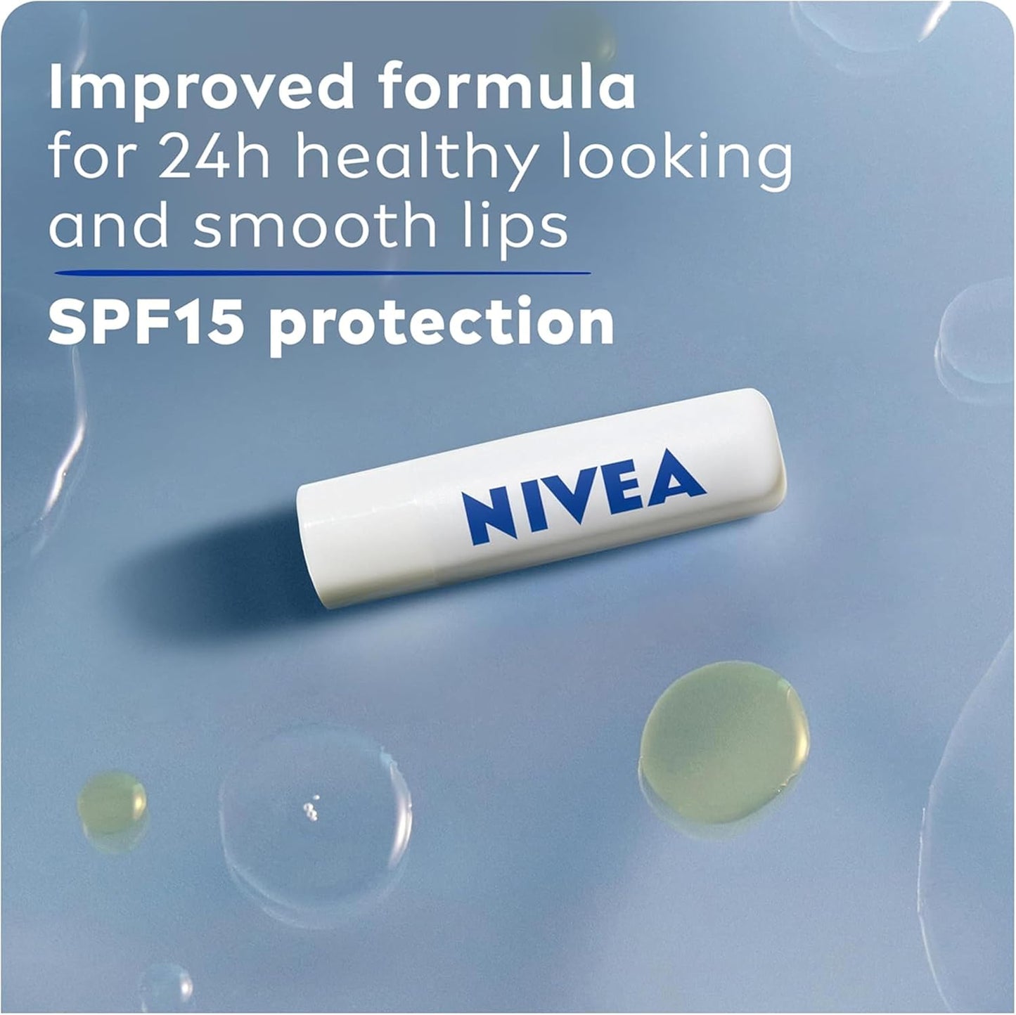 NIVEA Sun Lippenbalsam mit LSF 30 (2x4,8g) | Schützt vor Sonnenbrand, 24H Feuchtigkeit