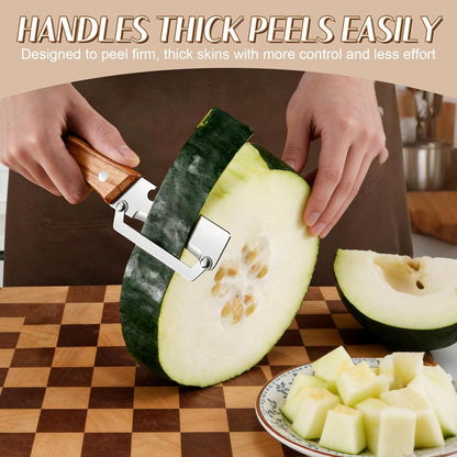 2026 Upgrade Vegetable Peeler With Wooden Handle