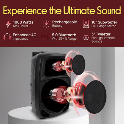 Pyle PSBT105A Review: A Powerful Portable PA Speaker for Any Occasion