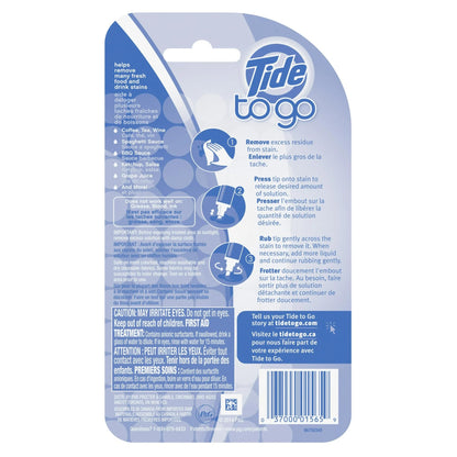 Tide Pen Fleckenentferner für Kleidung, Tide To Go Pen, Sofort-Fleckenentferner Stift & Fleckenreiniger, Tragbar & Reisefreundlich, 3 Stück (1er Pack)