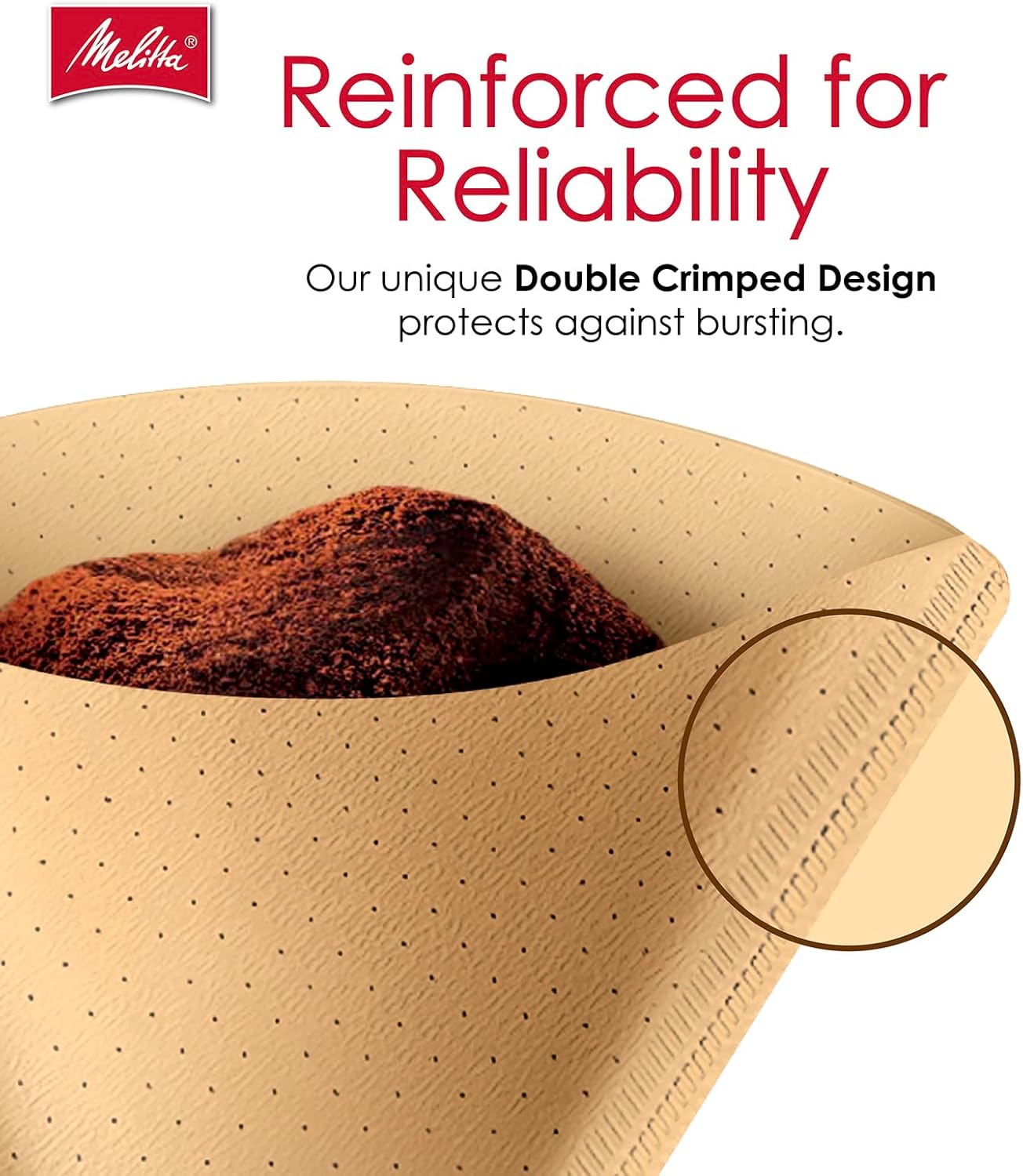 Melitta 625000 Bambus Super Premium Kaffeefilter, Grün