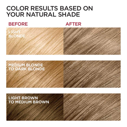 L'Oréal Paris Excellence Crème Permanente Haarfarbe, dreifache Pflegehaarfarbe mit Hyaluronsäure für 100% Grauabdeckung, 4AR Dunkles Schokobraun, 1 Packung (Verpackung kann variieren)