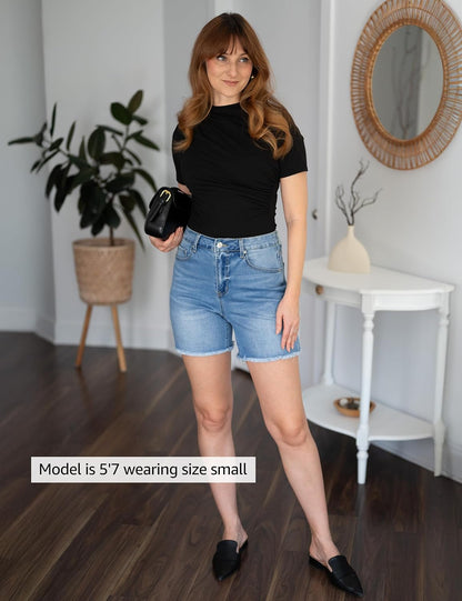luvamia FleXclusive Jean Shorts: The Perfect Summer Staple