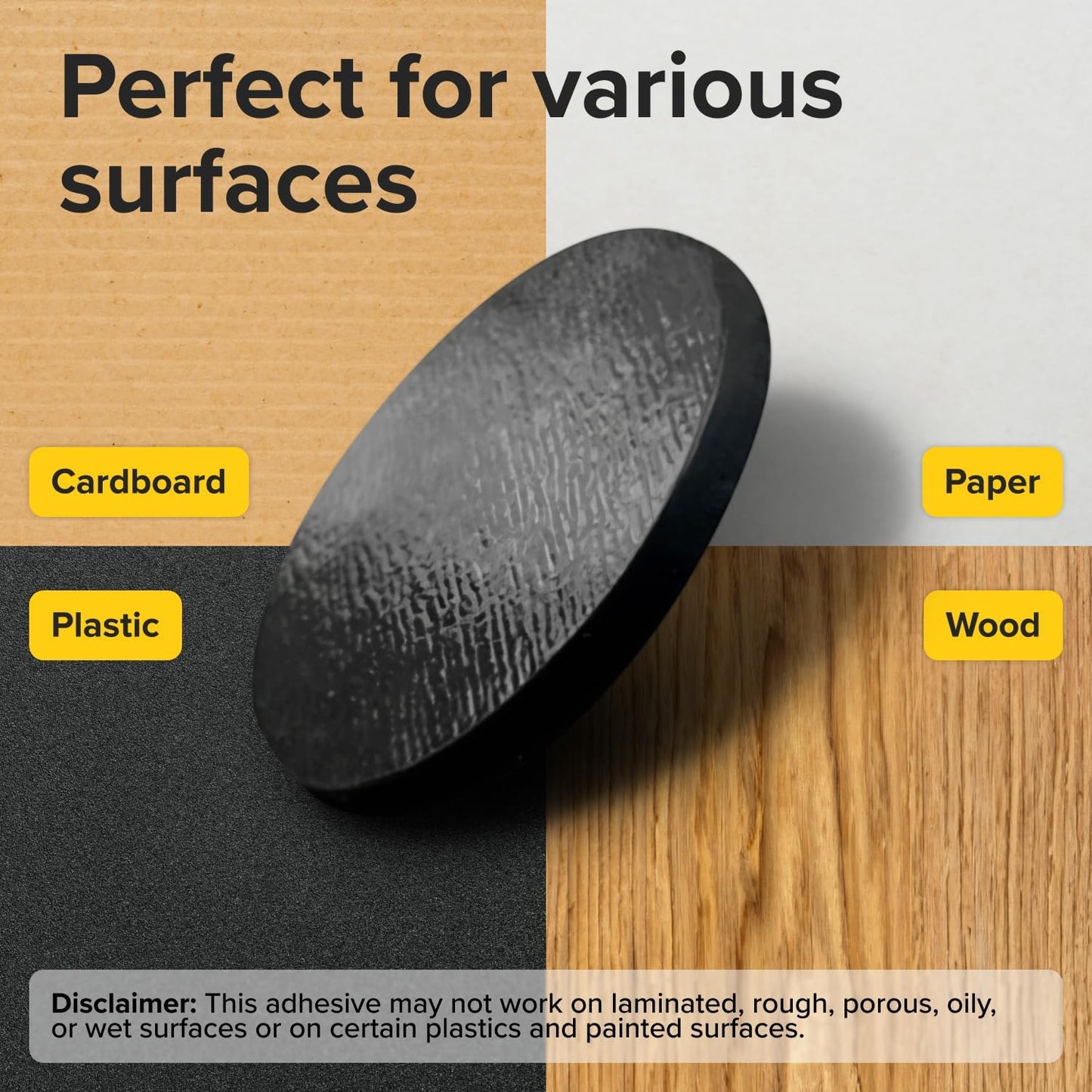 Runde, flexible Magnete mit Klebefläche – (120 Stk. 2x0,2cm) Magnetpunkte für Whiteboard, Kühlschrank – Sticker für Planung und Organisation – Ein Muss für Lehrer – Unterrichtsmaterial