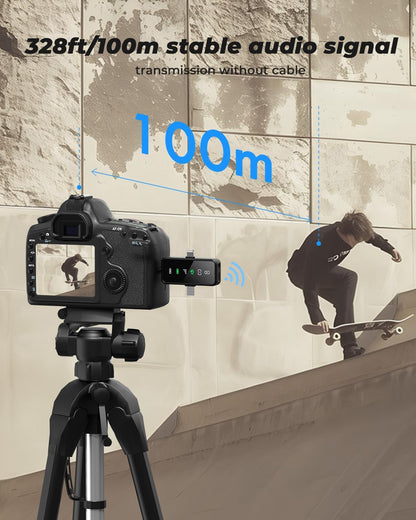 BAILIXIN Wireless Lavalier Microphone: A Game-Changer for Content Creators