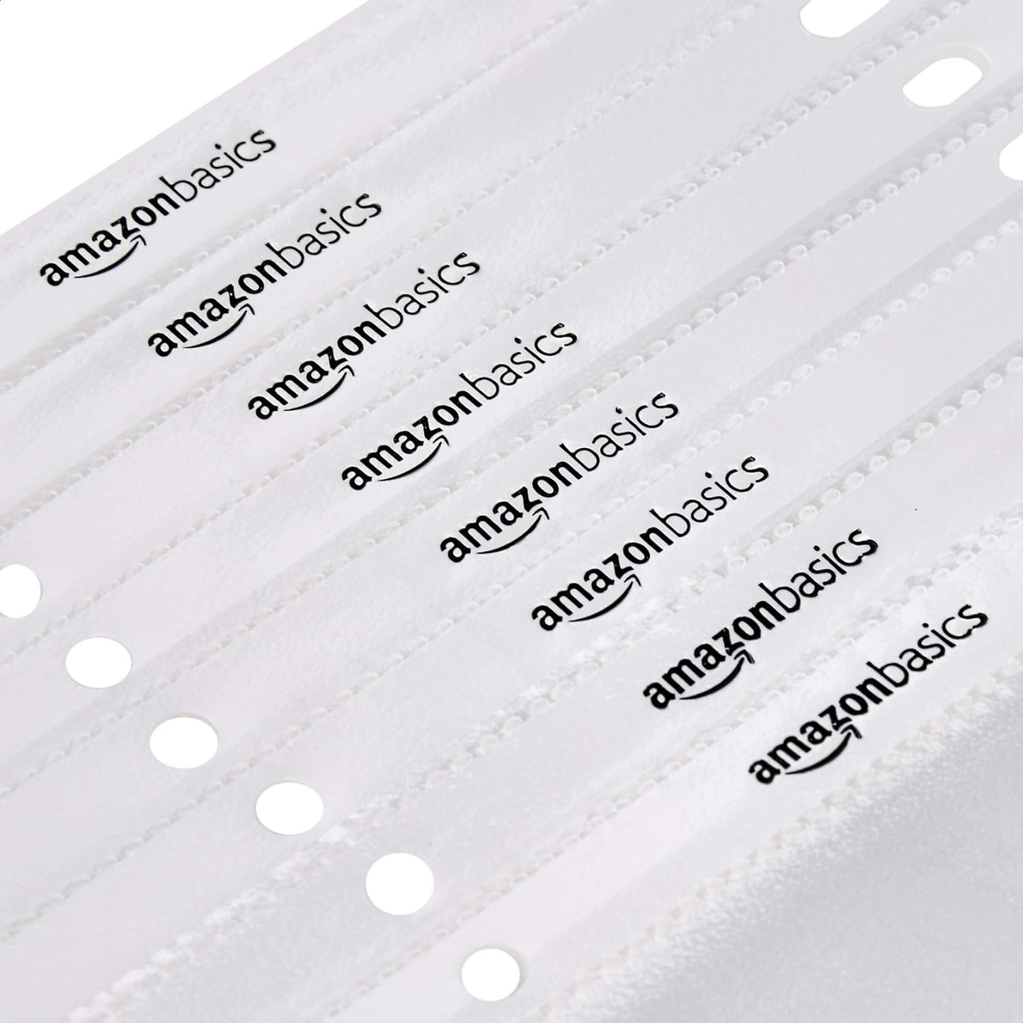 Amazon Basics Dokumenthüllen aus Polypropylen (PP), matt, 200 Stück, transparent