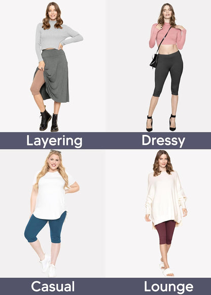 Stretch Is Comfort Women's Teamwear Knee Length Leggings
