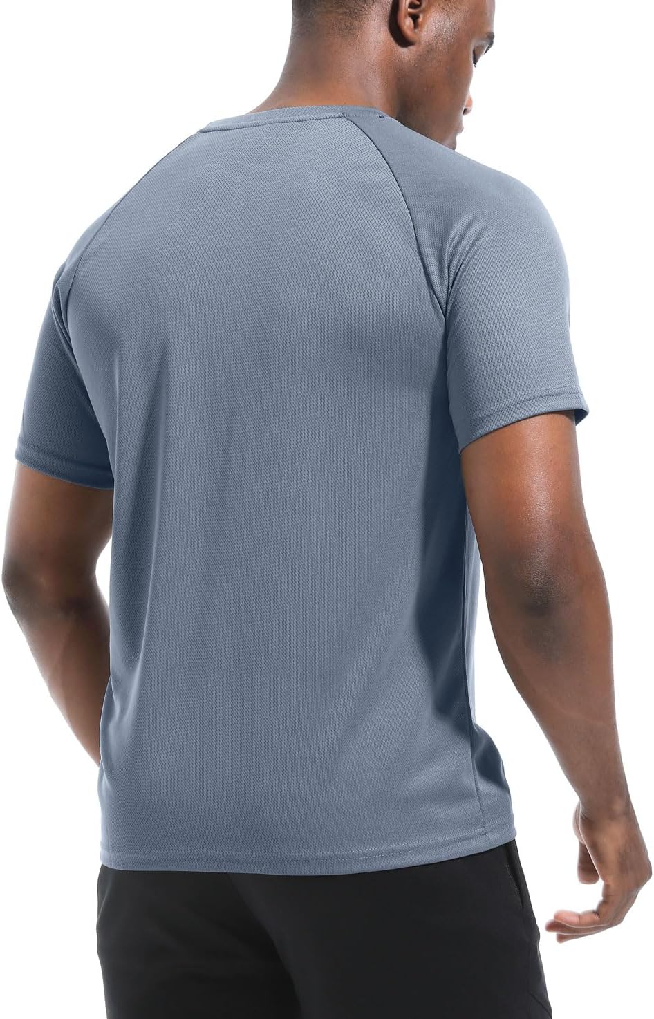 Boyzn 1er, 3er, 5er oder 7er Pack Herren-Trainings-Laufshirts, Dry Fit feuchtigkeitsableitendes T-Shirt, Gym Sport Kurzarm-T-Shirts