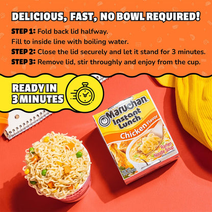 Maruchan Instant Lunch Ramen Noodles: A Savory, Satisfying Meal in Minutes