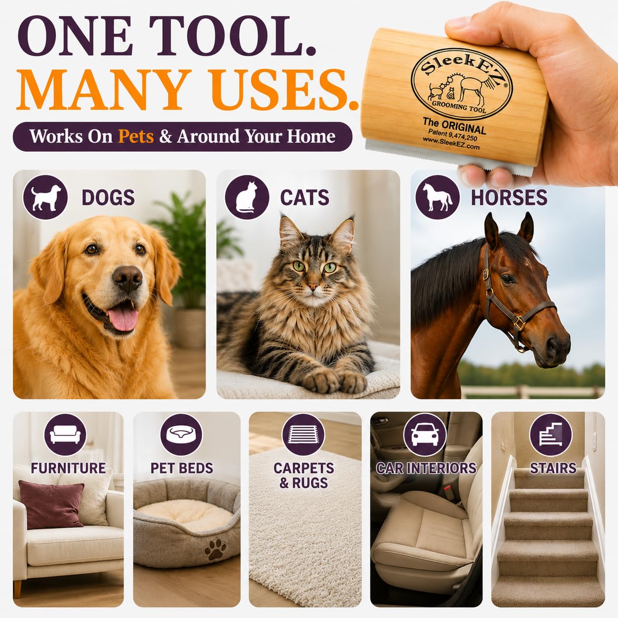 SleekEZ Dog Brush for Shedding - A Game-Changer for Pet Owners