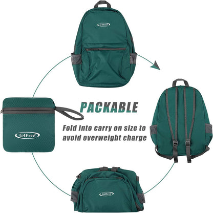 G4Free 20L Lightweight Packable Backpack Foldable Travel Hiking Daypack for Men and Women