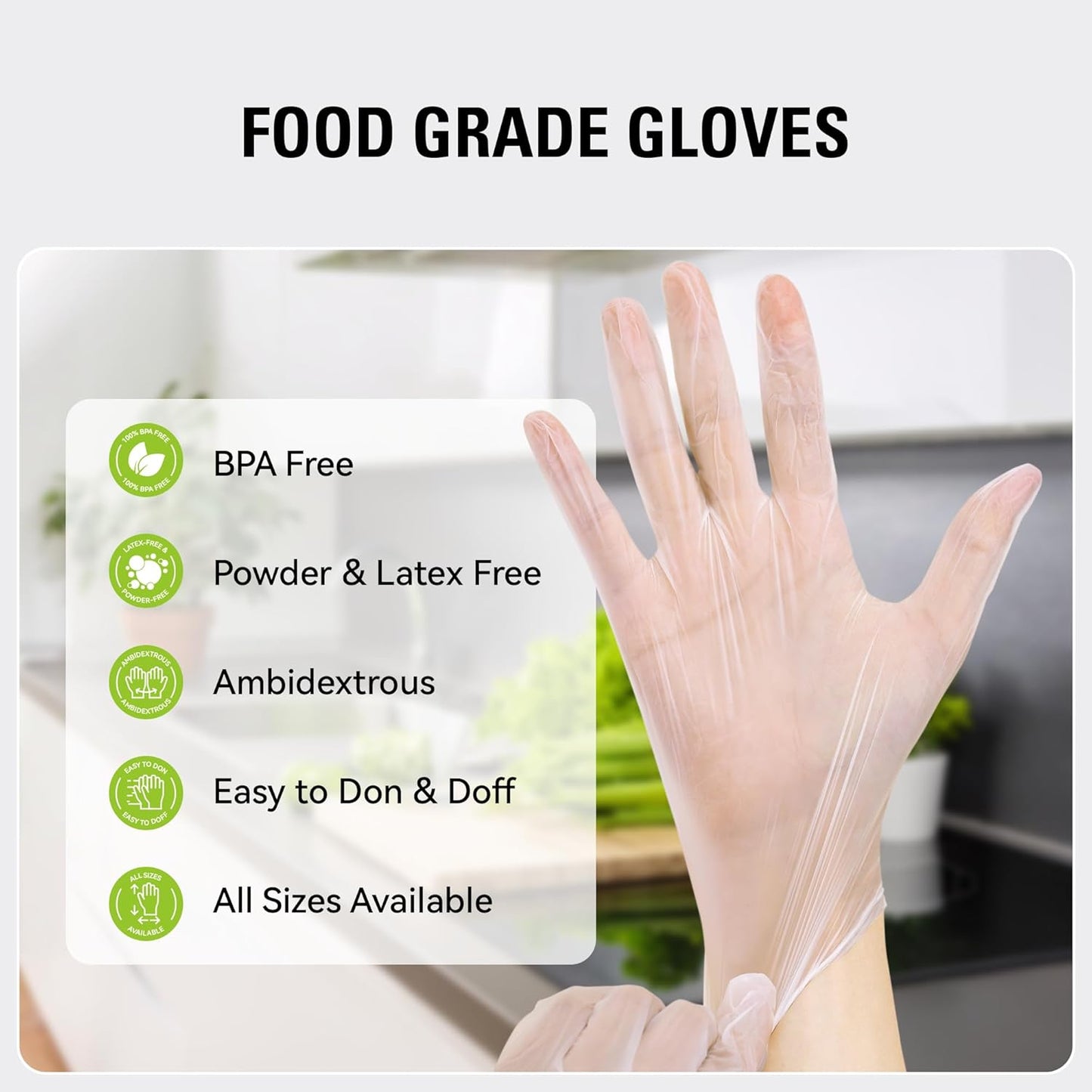 SWIFTLITE Disposable Vinyl Gloves: A Game-Changer for Food Prep and More