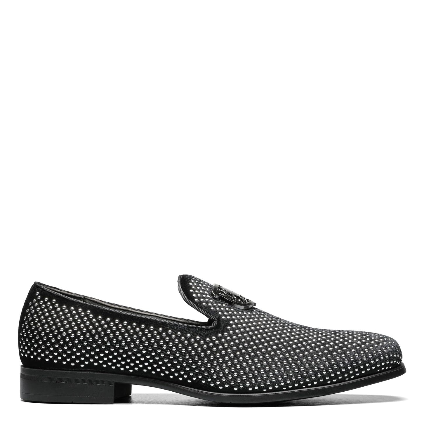 Stacy Adams Men's Swagger Studded Ornament Slip-on Driving Style Loafer