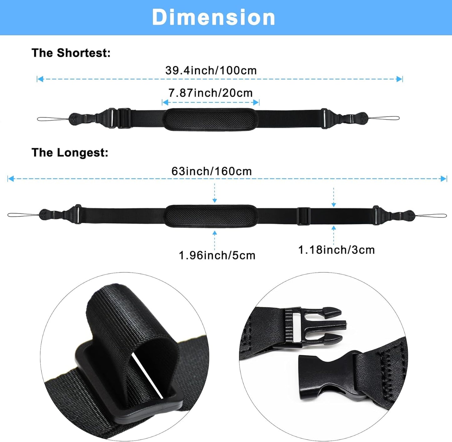 TIMISM Shoulder Strap with Pad Review: Comfortable and Versatile