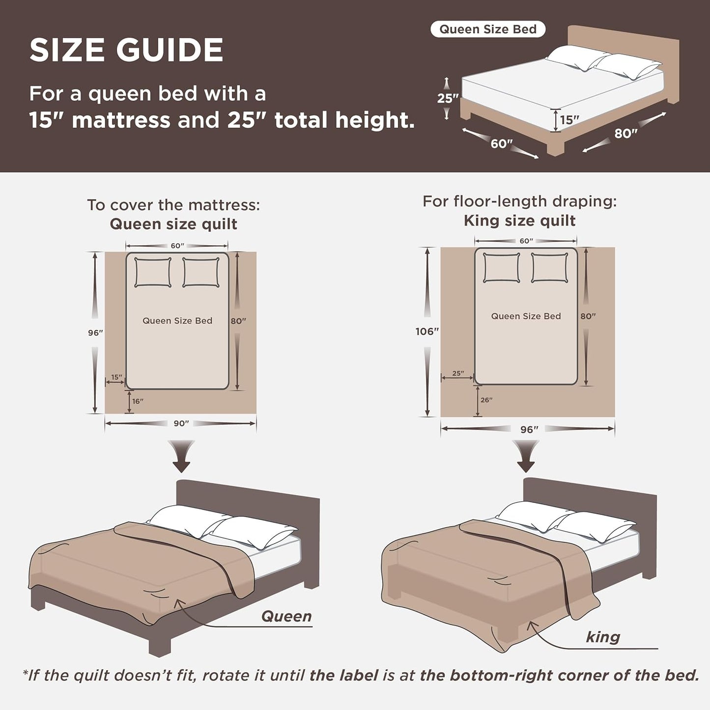 Bedsure Quilts Queen Size - Soft, Stylish, and Perfect for All Seasons