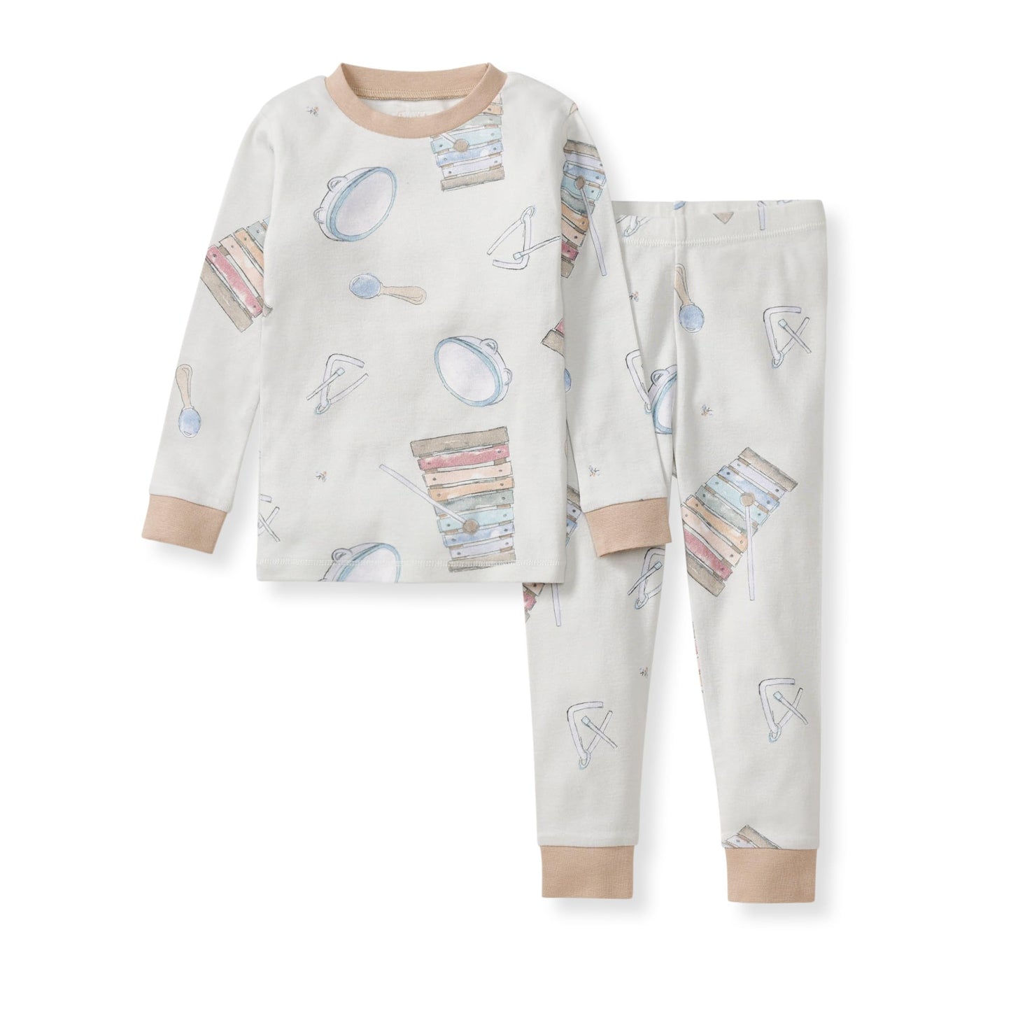 Burt's Bees Baby Organic Cotton Pajamas for Boys, 100% Cotton Pajama Set for Toddlers and Kids, Soft and Stretchable Fabric