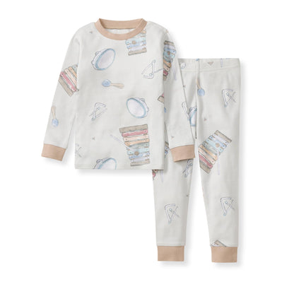Burt's Bees Baby Organic Cotton Pajamas for Boys, 100% Cotton Pajama Set for Toddlers and Kids, Soft and Stretchable Fabric