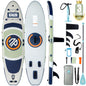 Niphean（Ultra-Light） Inflatable Paddle Board with StabilTrac Fin and Durable SUP Accessories, 10' Stand Up Paddle Boards for Adults & Youth, Versatile Yoga Paddle Board, Gift Ideas