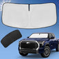 for Toyota Tacoma 2016-2023 2024 2025 2026 Sun Shade Sunshade Windshield Cover - 4 Layers Front Window Shade Custom Fit Tacoma 2Dr 4Dr Pickup Sun Visor 240T Shade Blocks UV Rays Car Accessories