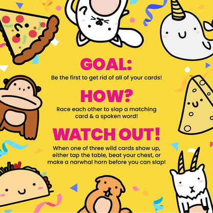Taco Cat Goat Cheese Pizza: The Wildly Entertaining Card Game