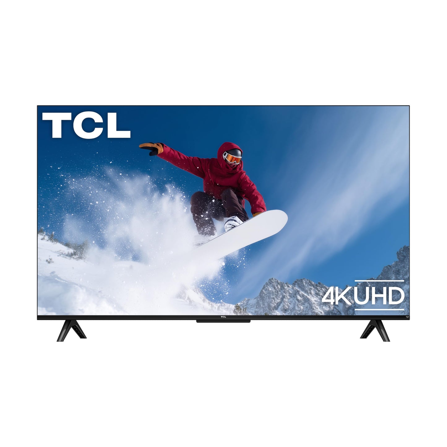 TCL 50 Zoll S4 4K LED Smart TV mit Fire TV (50S450F-CA), Dolby Vision HDR, Dolby Atmos, integriertem Alexa, Apple AirPlay Kompatibilität, UHD Streaming Fernseher, Schwarz