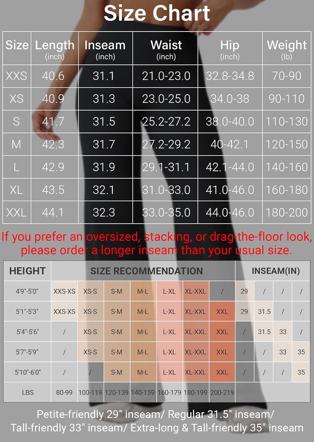 YEOREO Workout Leggings Womens No Front Seam Straight Leggings 31.5" High Waist Buttery Eddiy Gym Yoga Pants Black M