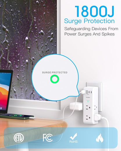 Surge Protector Outlet Extender: A Game-Changer for Your Home and Office