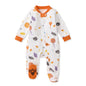Burt's Bees Baby Boys Sleep and Play Pajamas, 100% Organic Cotton, One-piece PJs, Diagonal Zip Up Loose Fit Footie