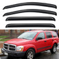 Window Visors Rain Guards for 2015-2026 Ford F150 SuperCrew & 2017-2026 F-150 Raptor F250 F350 F450 F550 Super Duty Crew Cab, Out-Channel Window Vent Deflectors Visors Shades Protectors